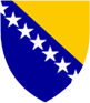 Våbenskjold: Bosnien-Hercegovina