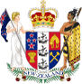 Escudo de armas: Nueva Zelanda